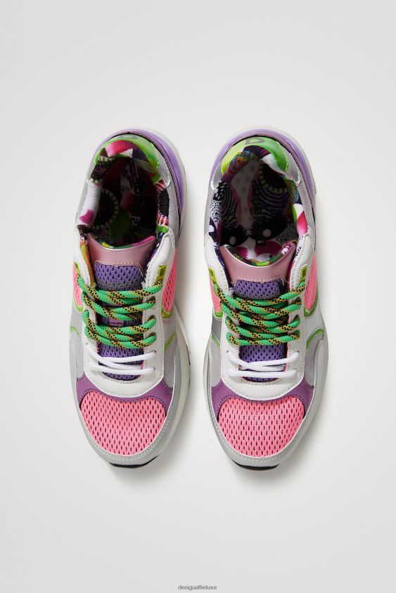 Desigual moterys m. christian Lacroix neoniniai sportbačiai avalynė S606BV1515