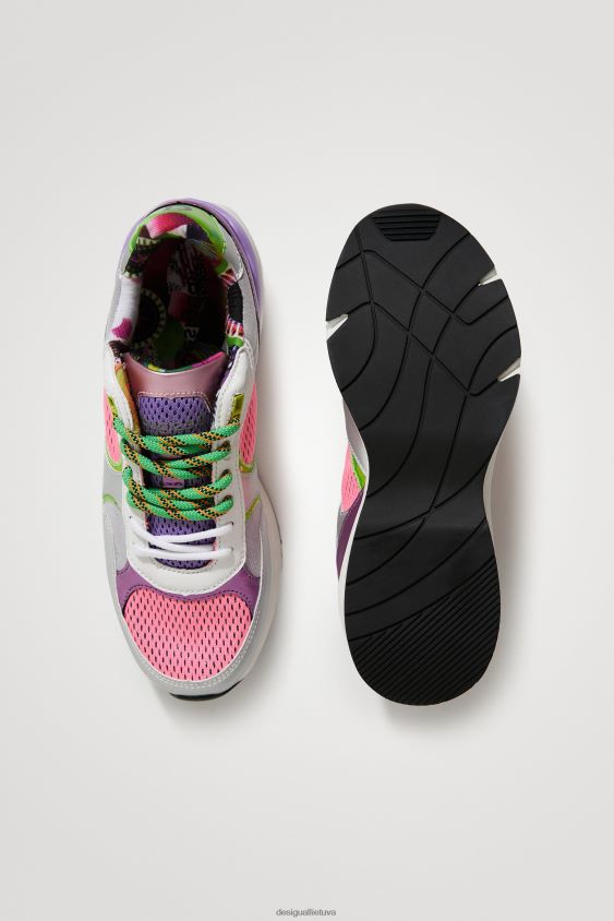 Desigual moterys m. christian Lacroix neoniniai sportbačiai avalynė S606BV1515