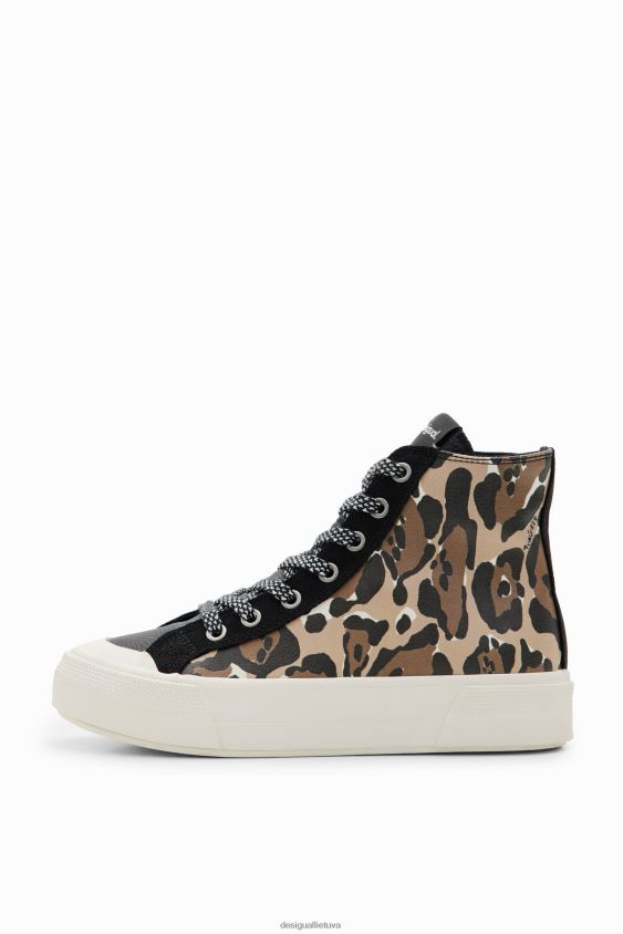 Desigual moterys sportbačiai su gyvūnų raštais avalynė S606BV1493