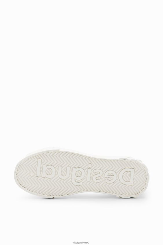 Desigual moterys tartano platforminiai sportbačiai avalynė S606BV1498