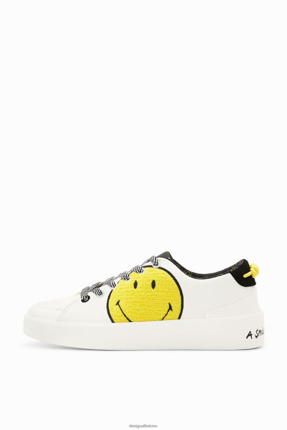 Desigual moterys šypsenėlių platforminiai sportbačiai avalynė S606BV1509
