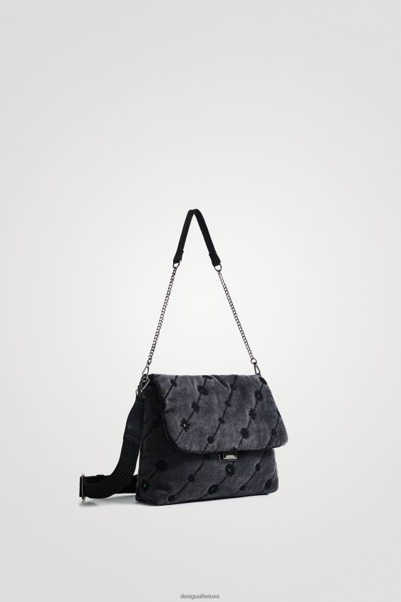 Desigual moterys džinsinio audinio efektas priedas S606BV1382