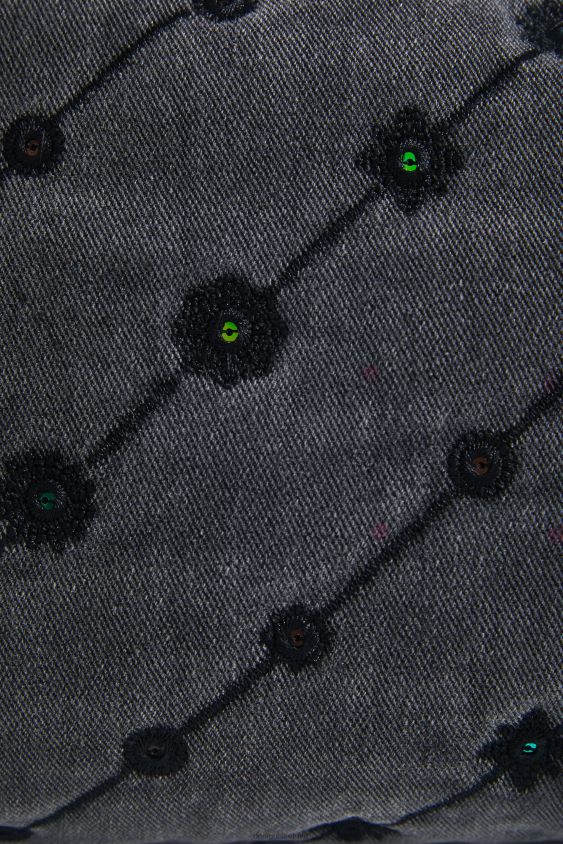 Desigual moterys džinsinio audinio efektas priedas S606BV1382