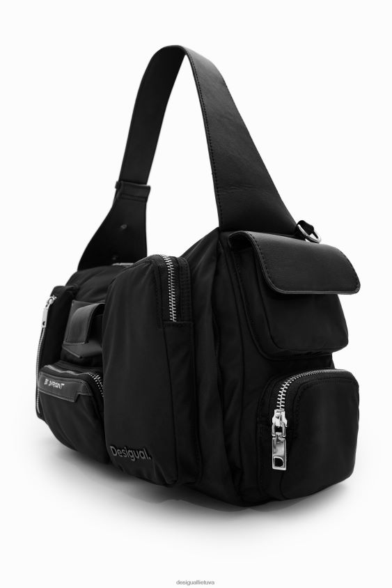 Desigual moterys didelė nailono kišenė priedas S606BV1281