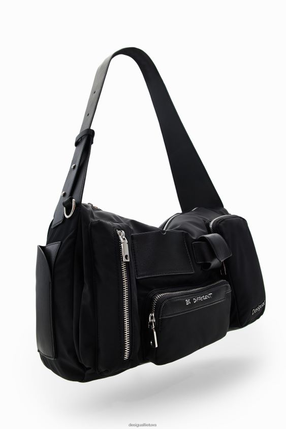 Desigual moterys didelė nailono kišenė priedas S606BV1281