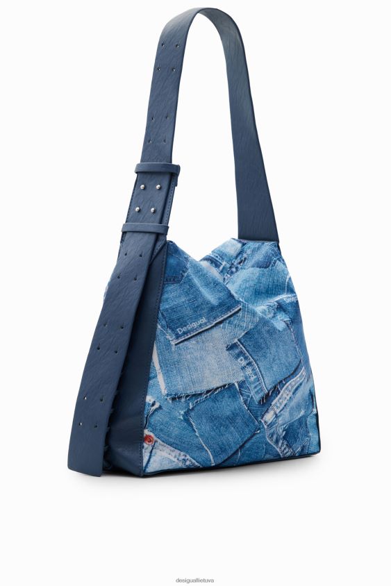 Desigual moterys didelis džinsinis kratinys priedas S606BV253