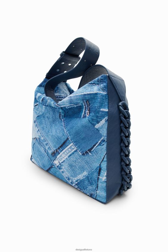 Desigual moterys didelis džinsinis kratinys priedas S606BV253