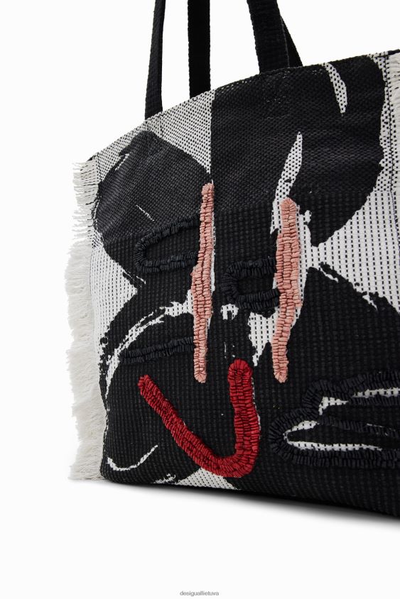 Desigual moterys didelis gėlių krepšys priedas S606BV695