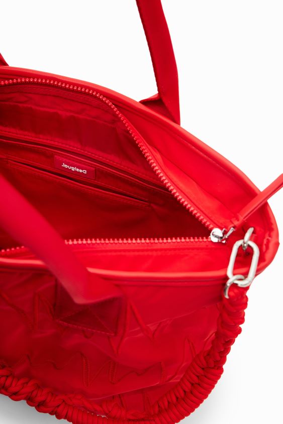 Desigual moterys didelis išsiuvinėtas krepšys priedas S606BV1188
