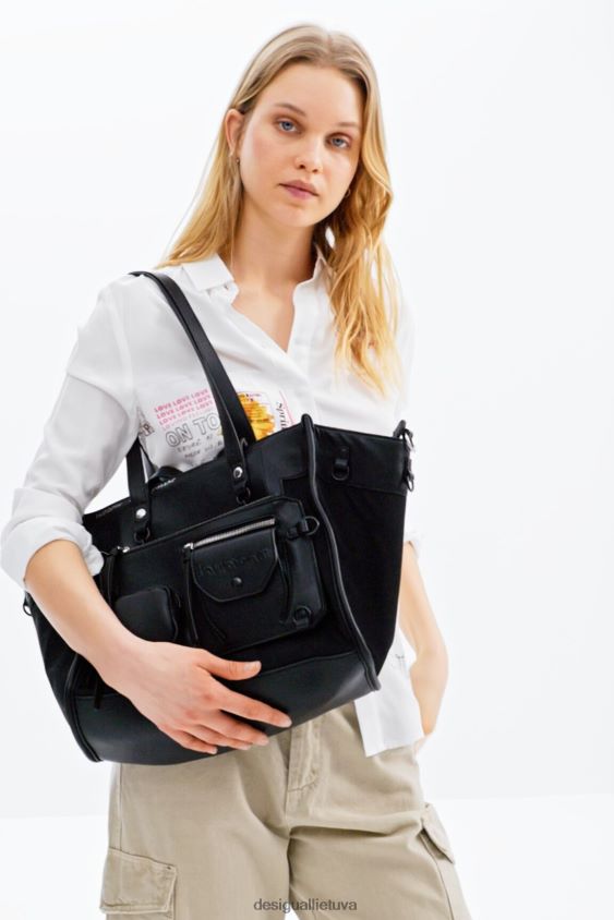 Desigual moterys didelis kelių padėčių krepšys priedas S606BV768