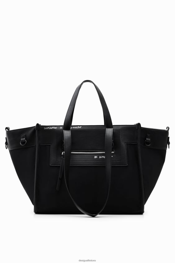 Desigual moterys didelis kelių padėčių krepšys priedas S606BV768