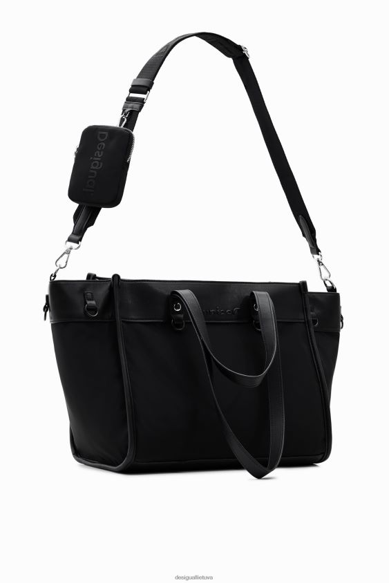 Desigual moterys didelis kelių padėčių krepšys priedas S606BV768