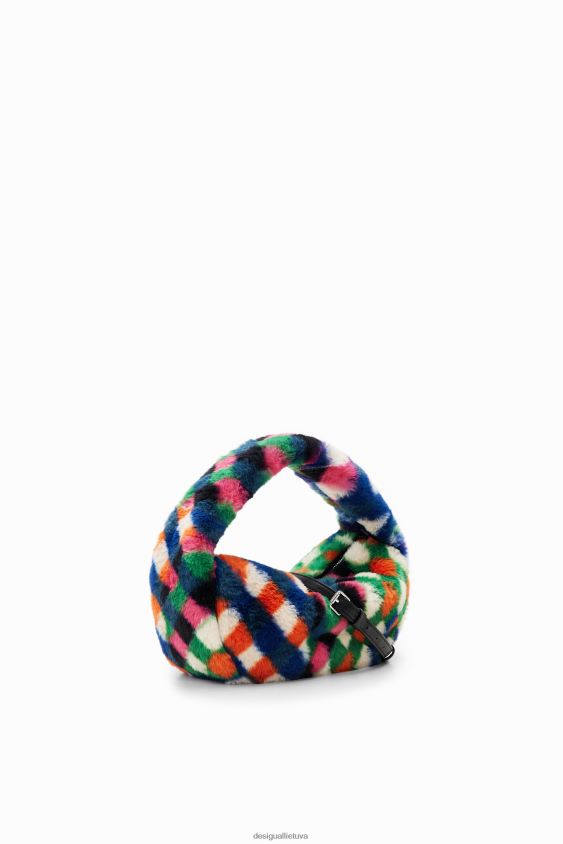 Desigual moterys kailio efekto deimantinis krepšys priedas S606BV1268