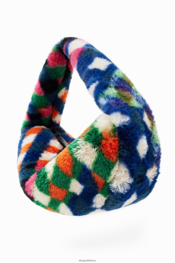 Desigual moterys kailio efekto deimantinis krepšys priedas S606BV1268