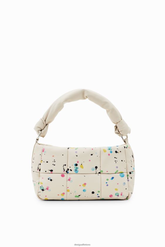 Desigual moterys lašelių dygsniuotas maišelis priedas S606BV1261