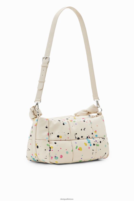 Desigual moterys lašelių dygsniuotas maišelis priedas S606BV1261