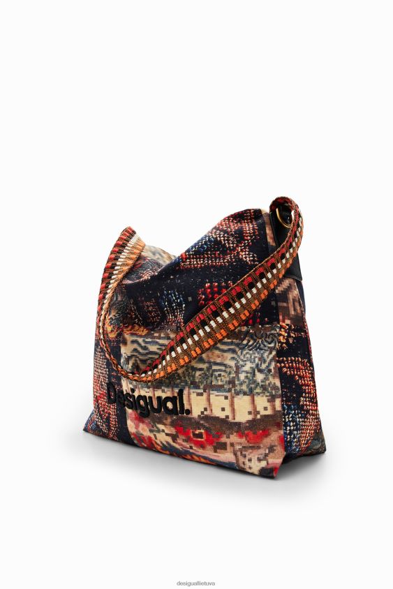 Desigual moterys m. christian Lacroix vidutinio dydžio gobeleninis krepšys priedas S606BV1306