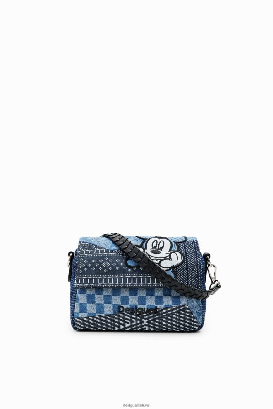 Desigual moterys mažas Mikio peliuko džinsinis krepšys priedas S606BV1271