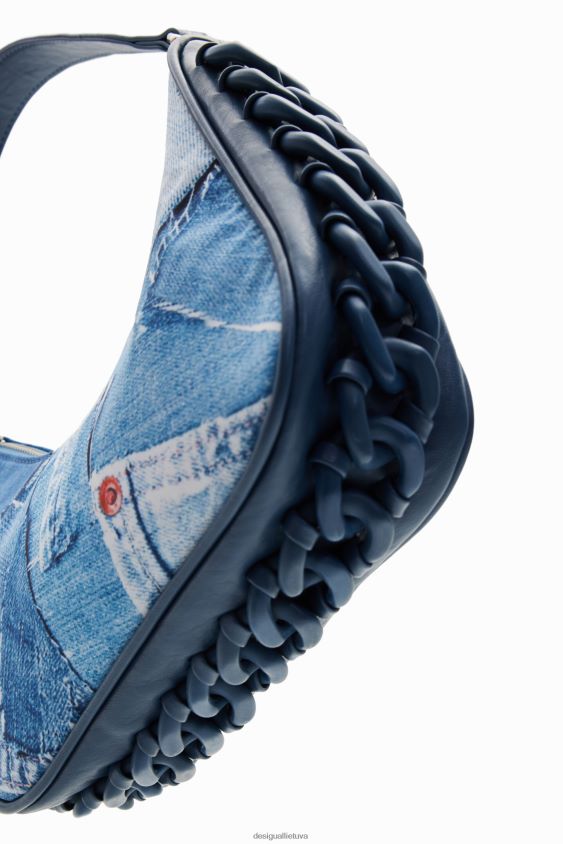 Desigual moterys mažas džinsinis kratinys priedas S606BV218