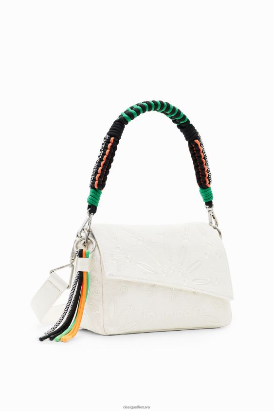 Desigual moterys mažas šveicariško siuvinėjimo krepšys priedas S606BV415