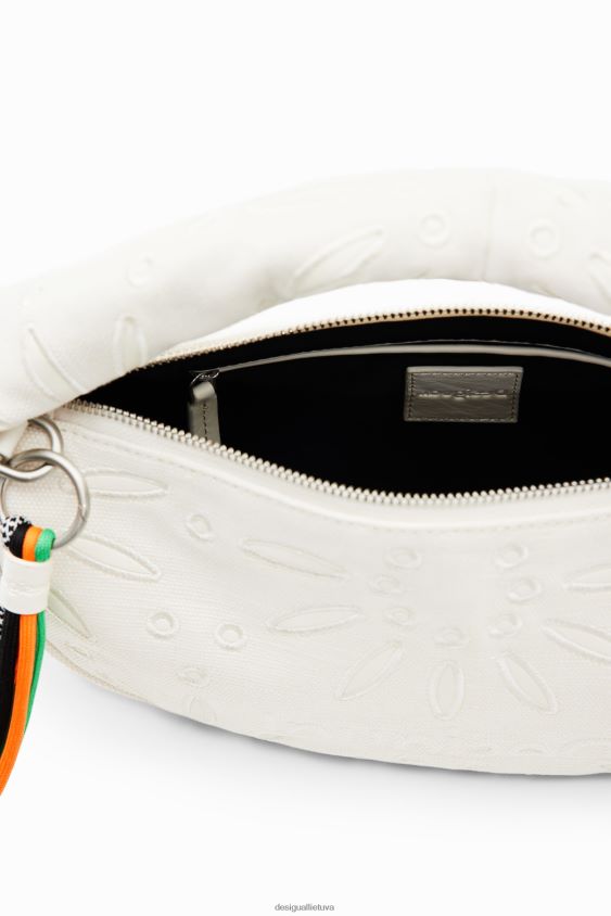 Desigual moterys mažas šveicariško siuvinėjimo krepšys priedas S606BV696