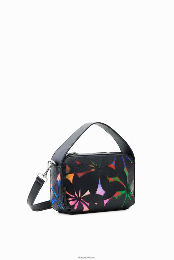Desigual moterys mini pjaustytas gėlių krepšys priedas S606BV1210