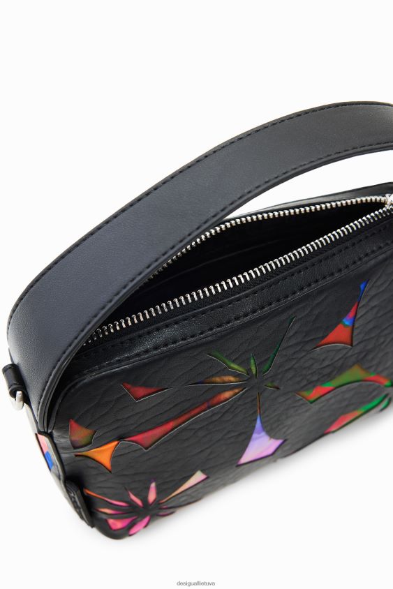 Desigual moterys mini pjaustytas gėlių krepšys priedas S606BV1210