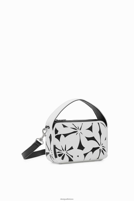 Desigual moterys mini pjaustytas gėlių krepšys priedas S606BV1341