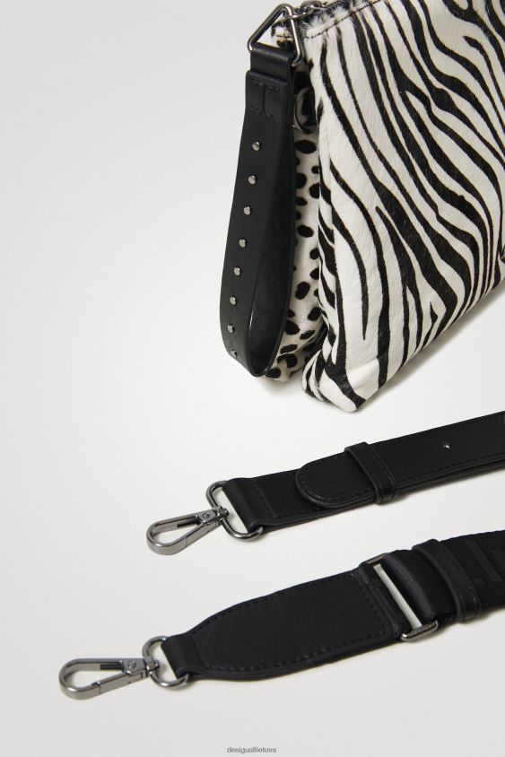 Desigual moterys odinis stropinis krepšys gyvūno raštas priedas S606BV1385