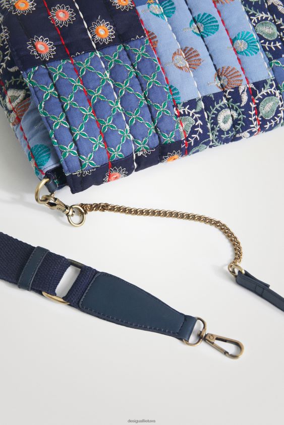 Desigual moterys sling maišas išsiuvinėtas audinys priedas S606BV1389