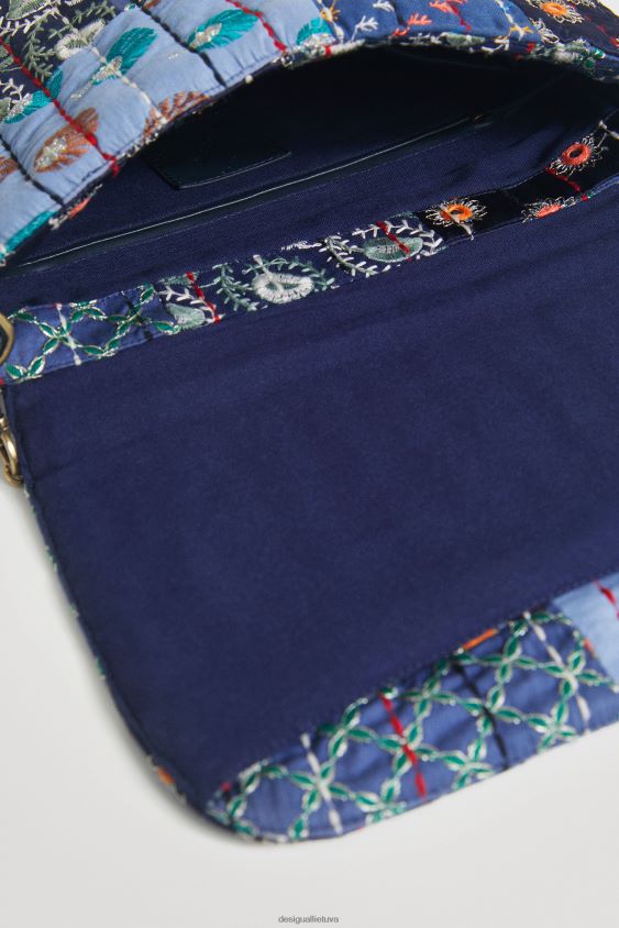 Desigual moterys sling maišas išsiuvinėtas audinys priedas S606BV1389