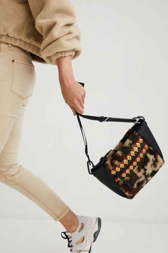 Desigual moterys stropinė maišo vilna priedas S606BV1381
