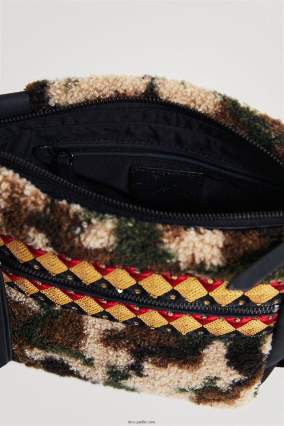 Desigual moterys stropinė maišo vilna priedas S606BV1381
