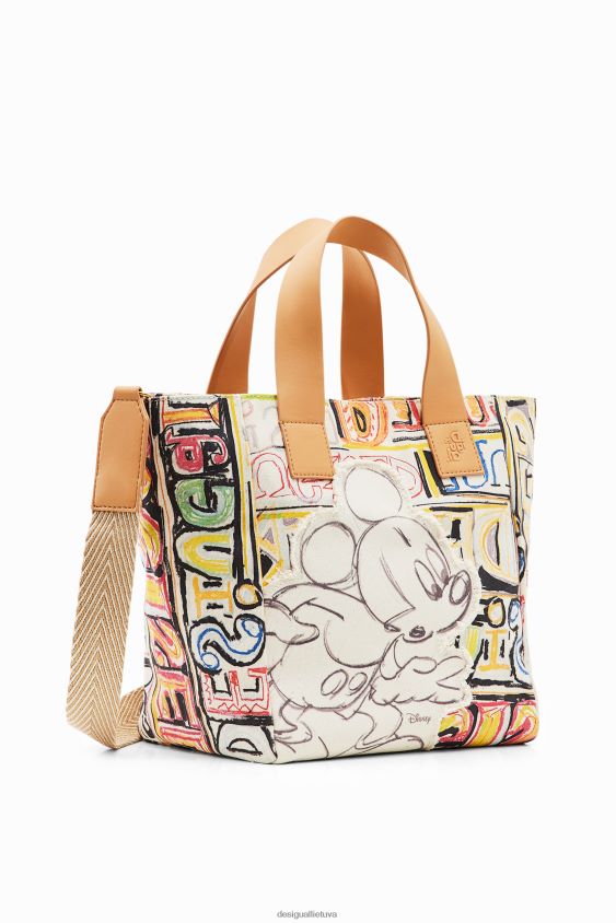 Desigual moterys vidutinio dydžio „Disney“ „Mickey Mouse“ krepšys priedas S606BV365
