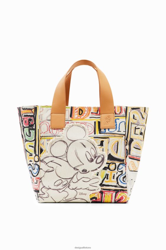Desigual moterys vidutinio dydžio „Disney“ „Mickey Mouse“ krepšys priedas S606BV365