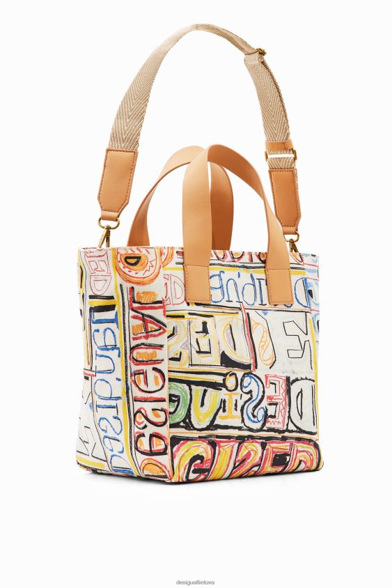 Desigual moterys vidutinio dydžio „Disney“ „Mickey Mouse“ krepšys priedas S606BV365