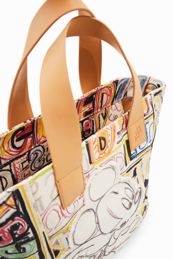 Desigual moterys vidutinio dydžio „Disney“ „Mickey Mouse“ krepšys priedas S606BV365