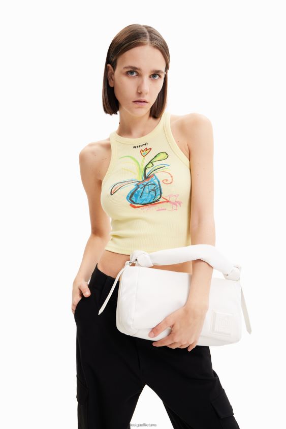 Desigual moterys vidutinio dydžio dygsniuotas krepšys priedas S606BV834