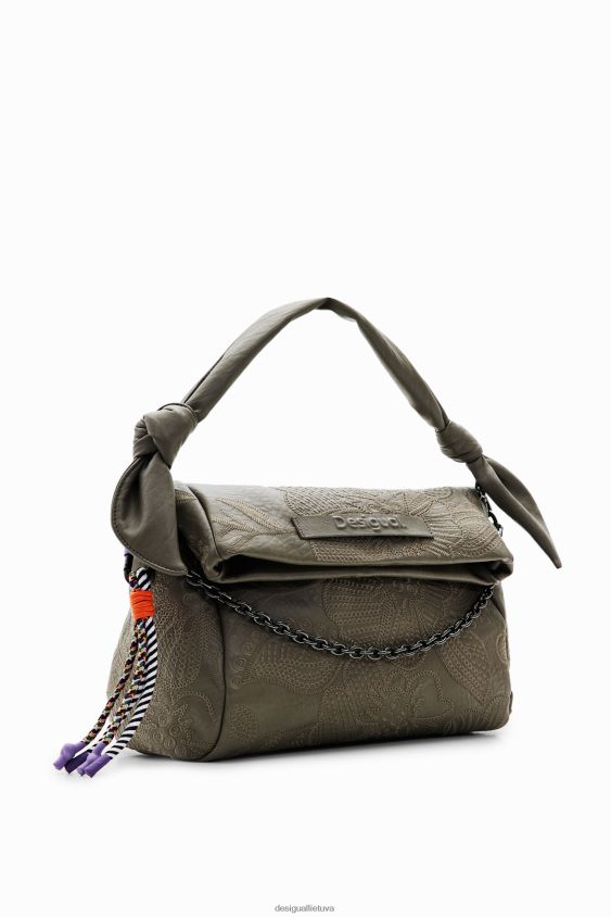 Desigual moterys vidutinio dydžio gėlių siuvinėjimo krepšys priedas S606BV1246