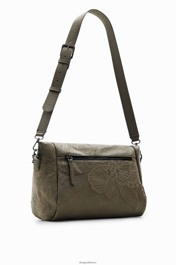 Desigual moterys vidutinio dydžio gėlių siuvinėjimo krepšys priedas S606BV1246
