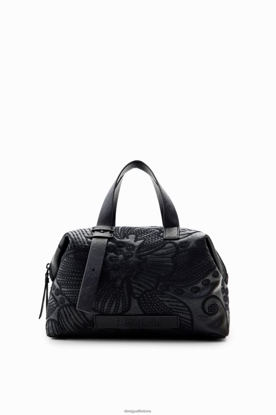 Desigual moterys vidutinio dydžio gėlių siuvinėjimo krepšys priedas S606BV1247