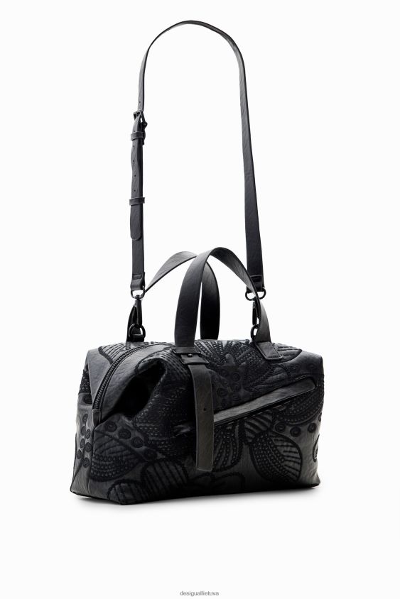 Desigual moterys vidutinio dydžio gėlių siuvinėjimo krepšys priedas S606BV1247