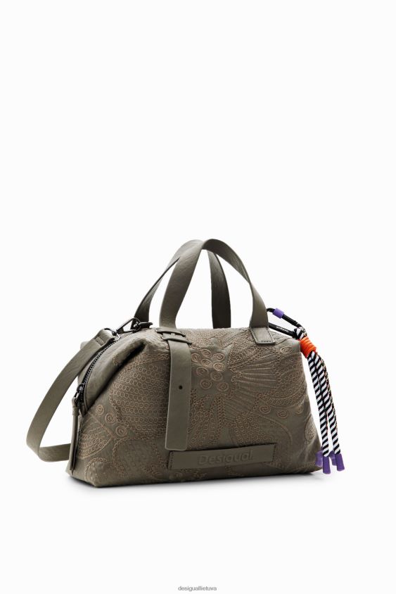 Desigual moterys vidutinio dydžio gėlių siuvinėjimo krepšys priedas S606BV1260