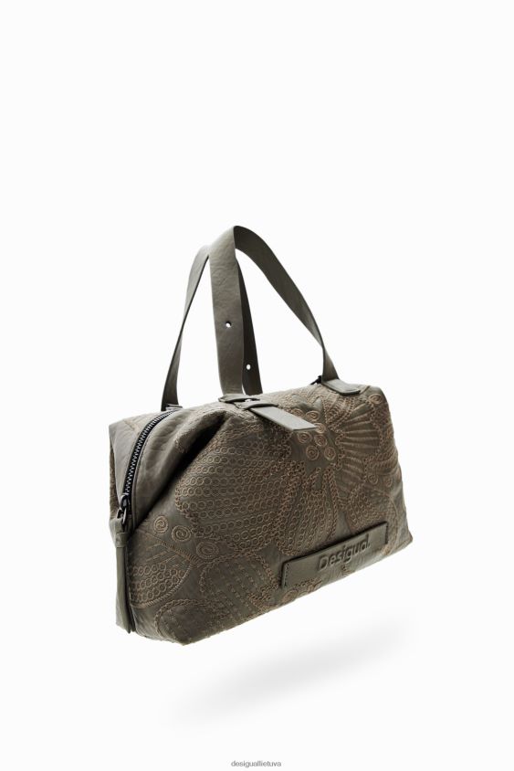 Desigual moterys vidutinio dydžio gėlių siuvinėjimo krepšys priedas S606BV1260