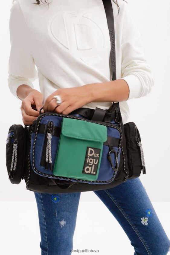 Desigual moterys vidutinio dydžio kelių padėčių krepšys priedas S606BV1269