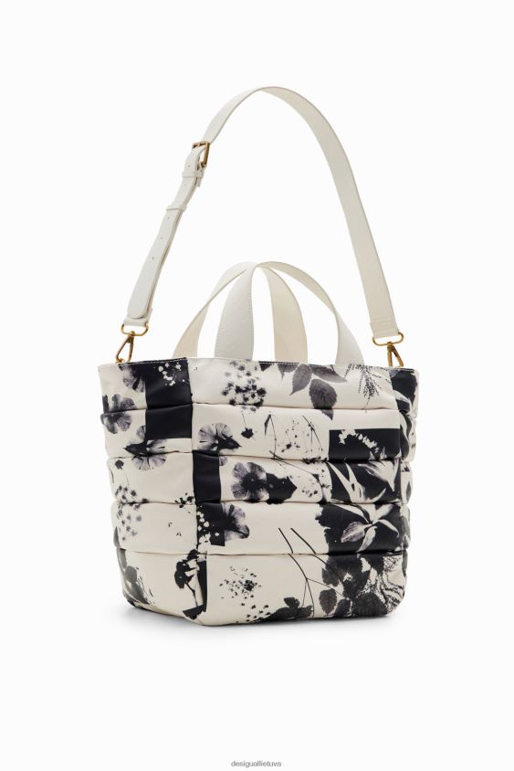Desigual moterys vidutinio dydžio lapų krepšys priedas S606BV1274