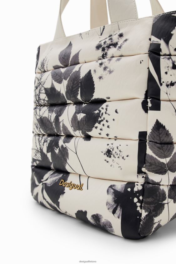 Desigual moterys vidutinio dydžio lapų krepšys priedas S606BV1274