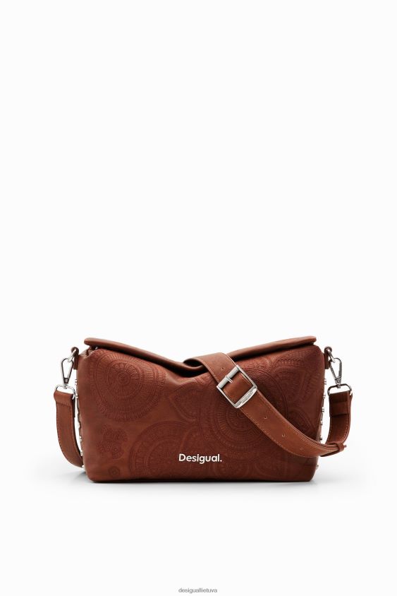 Desigual moterys vidutinio dydžio siuvinėtas krepšys priedas S606BV1299