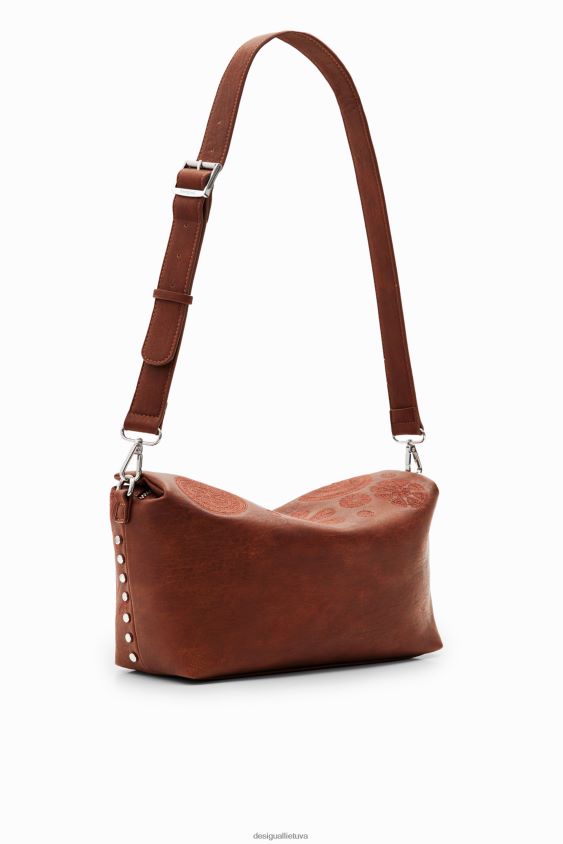 Desigual moterys vidutinio dydžio siuvinėtas krepšys priedas S606BV1299