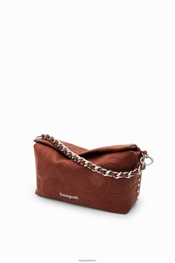 Desigual moterys vidutinio dydžio siuvinėtas krepšys priedas S606BV1299